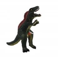 Figurki dla dzieci - DUŻY GUMOWY DINOZAUR Z DŹWIĘKIEM - miniaturka - grafika 1