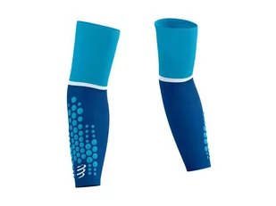 COMPRESSPORT Rękawki kompresyjne ARMFORCE ULTRALIGHT estate blue - Ściągacze i opaski sportowe - miniaturka - grafika 3