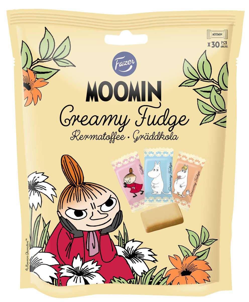 Fazer, Cukierki Moomin toffi, 160 g