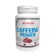 Witaminy i minerały dla sportowców - Kofeina w kapsułkach Caffeine Power Activlab - miniaturka - grafika 1