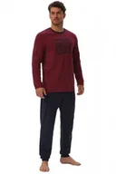 Piżamy męskie - Piżama 41909 Jarvis czerwona - Esotiq-Henderson - miniaturka - grafika 1