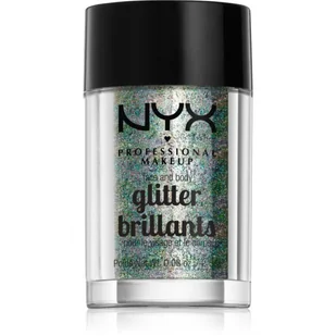 NYX Professional MakeUp Professional MakeUp Face & Body Glitter brokat do twarzy i ciała 06 Crystal 2.5g 65980-uniw - Pozostałe kosmetyki - miniaturka - grafika 1