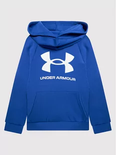 Under Armour Bluza Ua Rival Fleece Big Logo 1357585 Niebieski Loose Fit - Bluzy dla chłopców - miniaturka - grafika 1