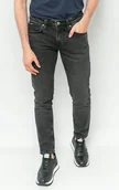 Spodnie męskie - Pepe Jeans Szare Spodnie Jeansowe Męskie 28/32 P9A - miniaturka - grafika 1