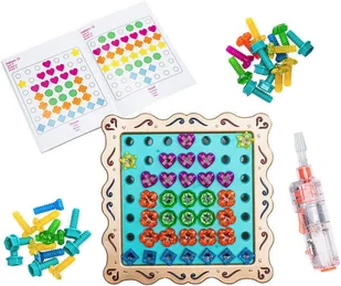 Wiertarko - wkrętarka dla dzieci Learning Resources EI-4125 - Zabawki kreatywne - miniaturka - grafika 1