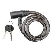 Zamki i wkładki - Top Tools 90U245 Linka rowerowa 12 x 800 mm przezr - miniaturka - grafika 1