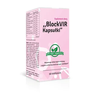 BlockVIR kapsułki 60 veg. kaps. PCF - Witaminy i minerały - miniaturka - grafika 1