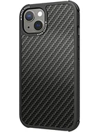 Etui i futerały do telefonów - Black Rock - Etui Carbon Robust Case Real Carbon pasuje do Apple iPhone 13 I Karbon etui na telefon komórkowy, Fiber Cover (Carbon czarny) - miniaturka - grafika 1