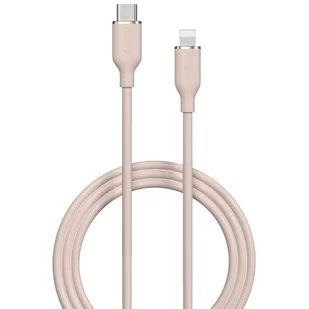 Kabel USB Typ-C - Lightning DEVIA Jelly 27W 1.2 m Różowy - Kable USB - miniaturka - grafika 1
