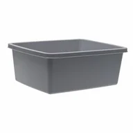 Inne artykuły do sprzątania - Miska West owalna 12 l jasny popiel - miniaturka - grafika 1