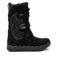 Buty dla dziewczynek - Śniegowce Primigi 6880500 D Czarny - miniaturka - grafika 1