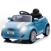 Pojazdy elektryczne dla dzieci - Milly Mally Pojazd na akumulator Fiat 500e Blue - miniaturka - grafika 1