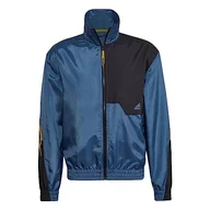 Koszulki męskie - adidas Męski top M X-city Tt Track, olej/czarny, XXL - miniaturka - grafika 1