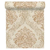 Tapety - Tapeta Ornament Metropolitan Stories 391125 kremowo-złota winylowa na flizelinie - miniaturka - grafika 1