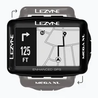 Liczniki rowerowe - LEZYNE Licznik rowerowy MEGA XL GPS HRSC Loaded (w zestawie opaska na serce + czujnik prędkości/kadencji) (NEW) LZN-1-GPS-MEGAXL-V204-HS - miniaturka - grafika 1