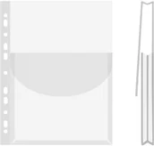 Szkolne artykuły papiernicze - Donau Koszulki na katalogi A4 krystaliczne 170mikr 12 sztuk - miniaturka - grafika 1