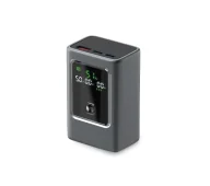 Powerbanki - SBS TTBB10000LCDPD35 LCD Power Bank 10000mAh PD 35W Szary - miniaturka - grafika 1