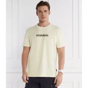 Koszulki męskie - Napapijri T-shirt S-BOX SS 4 | Regular Fit - miniaturka - grafika 1