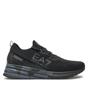 Sneakersy EA7 Emporio Armani X8X095 XK240 S244 Czarny - Sneakersy męskie - miniaturka - grafika 1