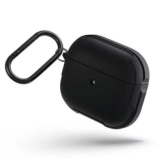 Apple Uniq Etui ochronne Valencia Antimicrobial do AirPods 3 czarne UNIQ571MDTBLK - Akcesoria do słuchawek - miniaturka - grafika 1
