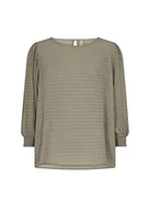 Bluzy damskie - SOYACONCEPT Damska bluza, zielony, XS - miniaturka - grafika 1