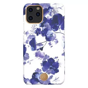 Kingxbar Blossom etui ozdobione oryginalnymi Kryształami Swarovskiego iPhone 11 Pro wielokolorowy (Orchid) - Wielokolorowy - Etui i futerały do telefonów - miniaturka - grafika 1