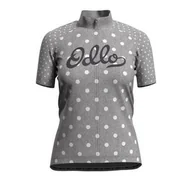 Pozostała odzież narciarska - Koszulka tech. damska Odlo Stand-up collar s/s full zip ESSENTIAL C/O ODLO S - miniaturka - grafika 1