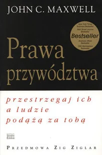Prawa przywództwa - Zarządzanie - miniaturka - grafika 1