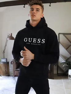 ﻿Bluza z kapturem Guess Los Angeles Na zimę z kapturem 2023 rozmiar S - Bluzy męskie - miniaturka - grafika 1