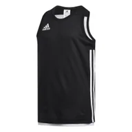 Koszykówka - Dziecięca Koszulka ADIDAS 3G SPEE REV JRS DX6387 – Czarny - miniaturka - grafika 1
