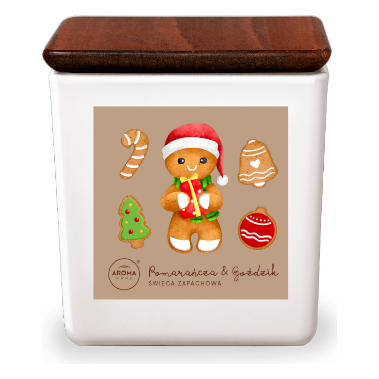 Aroma Home Simple Świeca zapachowa Pomarańcza i Goździk