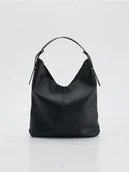 Torebki damskie - Reserved - Torebka hobo - czarny - miniaturka - grafika 1