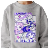 Bluzy dla dziewczynek - BLUZA DZIECIĘCA K-POPOWE ŁOWCZYNIE DEMONÓW HUNTRIX 104 BAWEŁNIANA - miniaturka - grafika 1