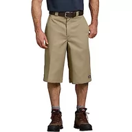 Koszulki męskie - Dickies Męska koszulka z długim rękawem, khaki, L - miniaturka - grafika 1