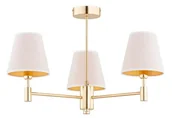 Lampy sufitowe - Astrit żyrandol 3xE14 złoty 28723 - miniaturka - grafika 1