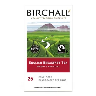 Herbata czarna BIRCHALL TEA English Breakfast, 25 kopert, 50 g - Herbata - miniaturka - grafika 1