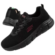 Buty sportowe męskie - Buty Skechers M 118106/BBK czarne - miniaturka - grafika 1