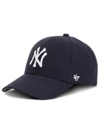 Czapki damskie - New York 47 Brand Czapka z daszkiem Yankees 47 B-MVP17WBV-HM Granatowy - miniaturka - grafika 1