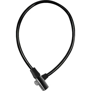 Zapięcie rowerowe ABUS 4408K/65 Linka Czarny - Zabezpieczenia do roweru - miniaturka - grafika 1
