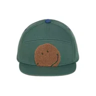 Czapeczki dla niemowląt - Lassig Czapka z daszkiem dziecięca Little Gang Smile ocean green 2-6 lat - miniaturka - grafika 1