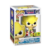 Figurki kolekcjonerskie - Funko POP! Games, figurka kolekcjonerska, Super Sonic, Limitowana Edycja, 877 - miniaturka - grafika 1