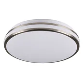 Lampy ścienne - Polux Plafon ORBIT nikiel 15W LED 1600lm 319968 SANICO 319968 - miniaturka - grafika 1