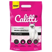 Żwirek dla kotów - CALITTI Micro Crystals żwirek silikonowy 3,8l - miniaturka - grafika 1