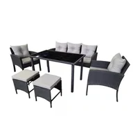 Meble ogrodowe - Zestaw Fiesta 7-osobowy - miniaturka - grafika 1