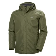 Kurtki męskie - Męska Kurtka ocieplana HELLY HANSEN DUBLINER INSULATED JACKET 53117_431 – Oliwkowy - miniaturka - grafika 1