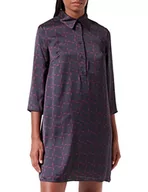 Sukienki - Sisley Sukienka damska, Multicolor Grey And Purple 66W, 46 - miniaturka - grafika 1