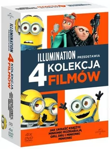 Kolekcja: Minionki 1-4 - Kino familijne DVD - miniaturka - grafika 1