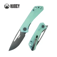 Noże - Nóż składany Kubey Thalia Jade G10, Blackwashed 14C28N (KU331N) - miniaturka - grafika 1