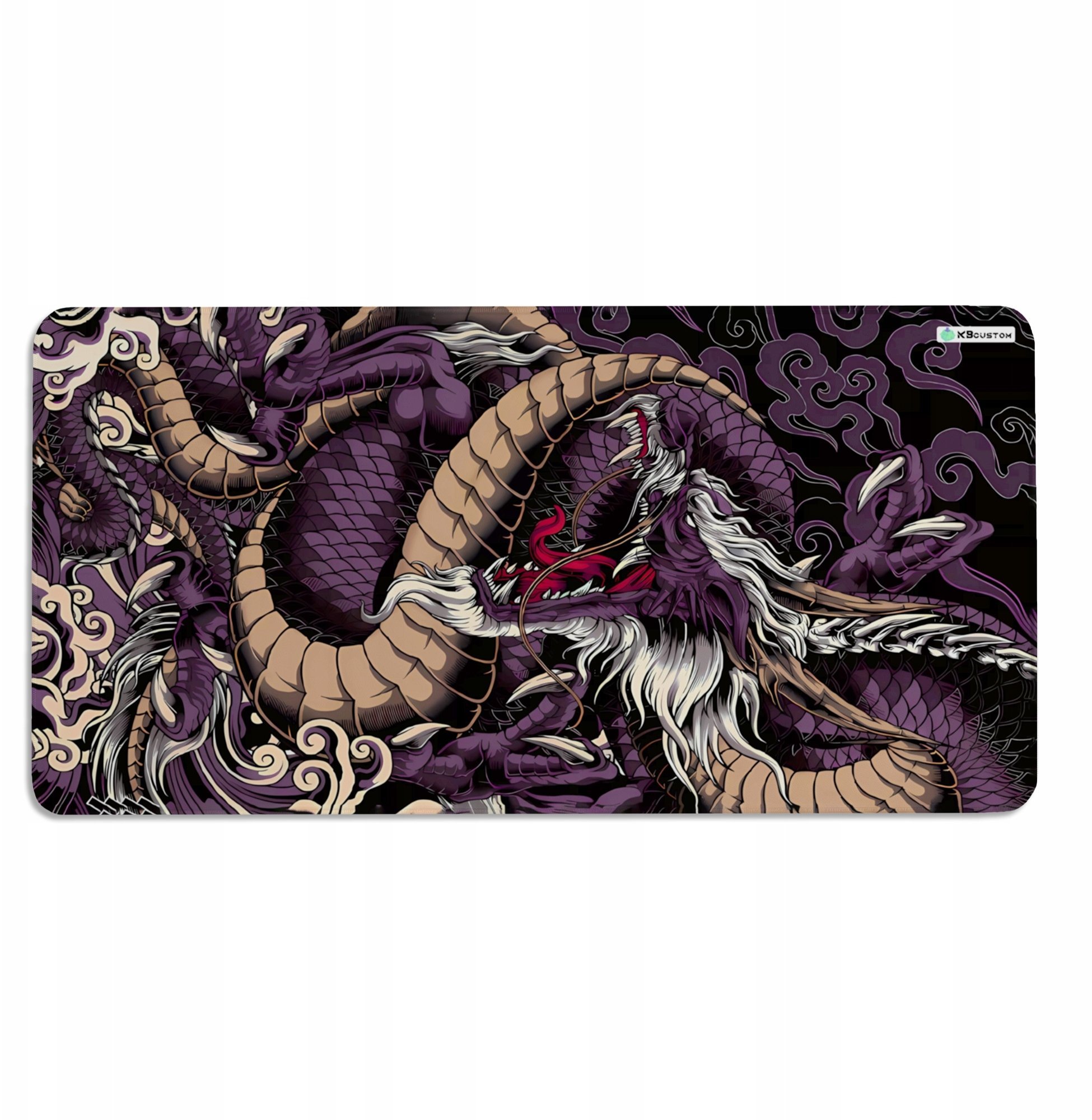Podkładka KBcustom DUŻA PODKŁADKA MATA POD MYSZKĘ MYSZ 100x50 XXXL KBcustom Biurko Dragon 93