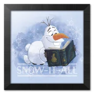 Zabawki kreatywne - Drukuj Enmarcado 30X30 Cm Disney Frozen Śnieg To Wszystko - miniaturka - grafika 1